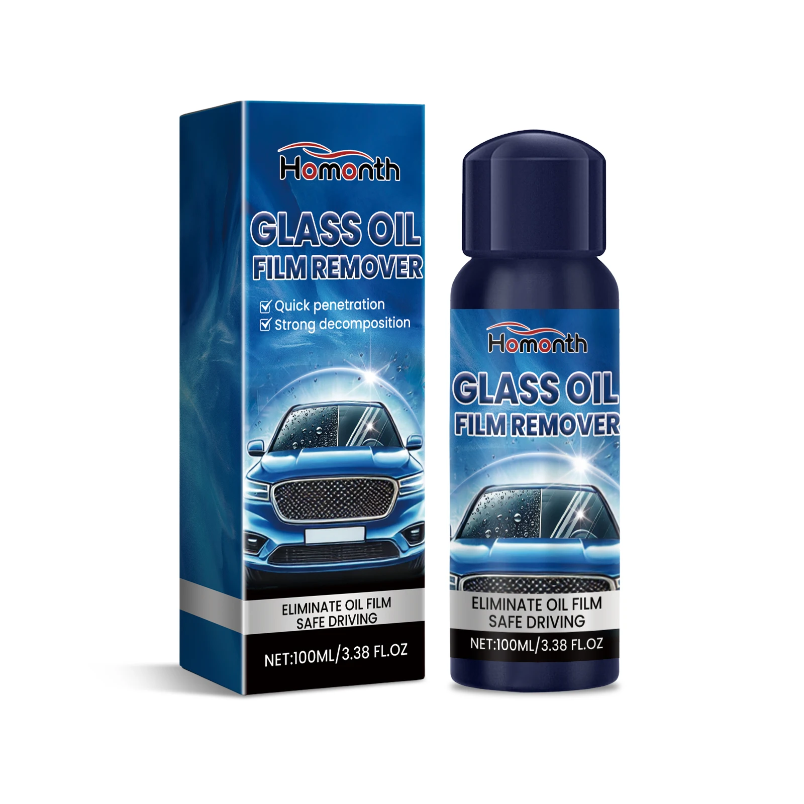 

Automotive Glass Oil Film Cleaning Agent To Remove Stains To Remove Oil Film Windshield Transparent Oil Film Decontamination