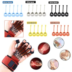 Finger Strengthener Finger Exerciser Hand Grips Guitar Trainer Gripper 6 Resistant Levels Recovery Physical Training Tools