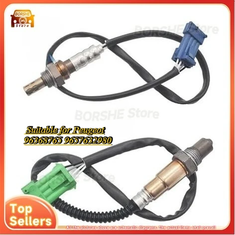 

2026 2PCS Suitable for Peugeot 96368765 9657632980 O2 Oxygen Sensor