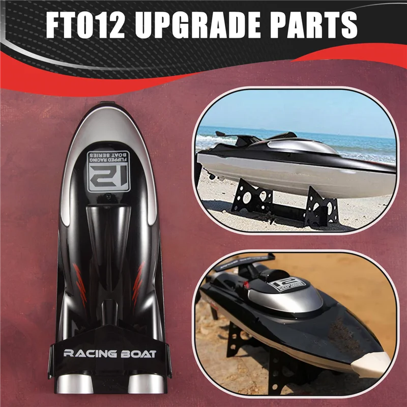 A63T-FT012-2 Boot Cover Voor Feilun FT012 2.4G Borstelloze RC Boot Onderdelen Accessoires