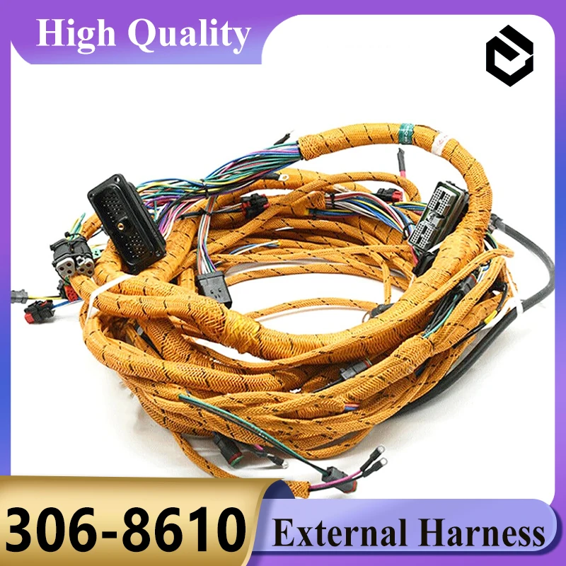 306-8610 External Wiring Harness 3068610 Main Wiring Harness for Caterpilar CAT Engine C6.4 320D L 323D L 320D Excavator Parts