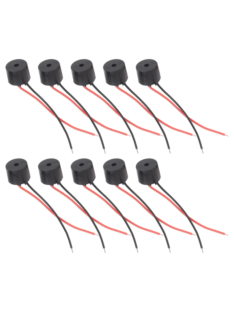 High Quality New Practical Buzzer Tool Signal YMD-12095 10Pcs/Set ABS Active Active Piezo Brand New Buzzer Connector