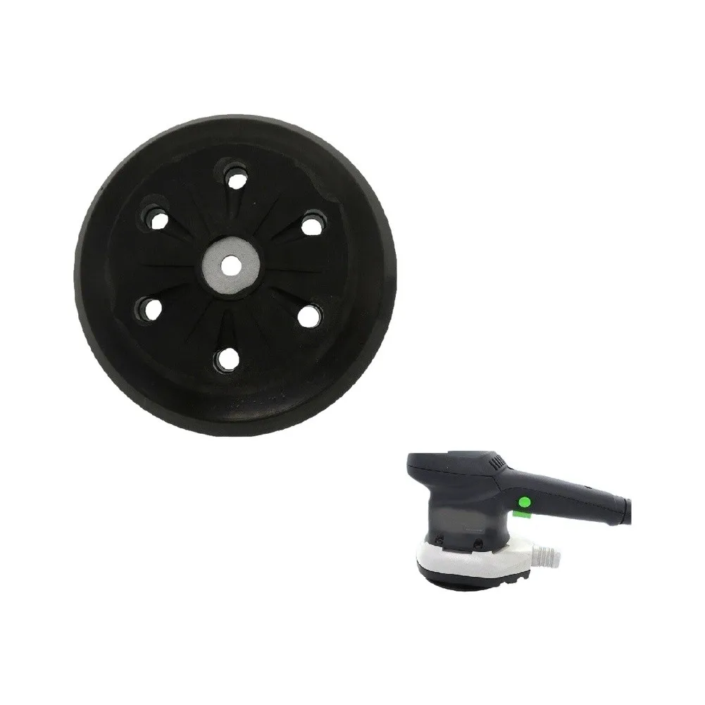 Electric Polishing Disc 6 Inch 6 Hole with Medium Hard Foam Interface Pad Designed for SXE 450 TurboTec for sanders