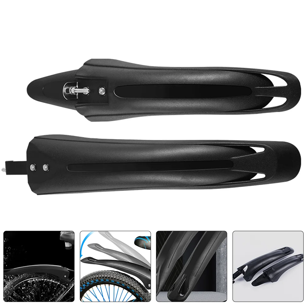 

All-weather Bike Mudguards Protective Front and Rear Wheels Practical Abs Universal