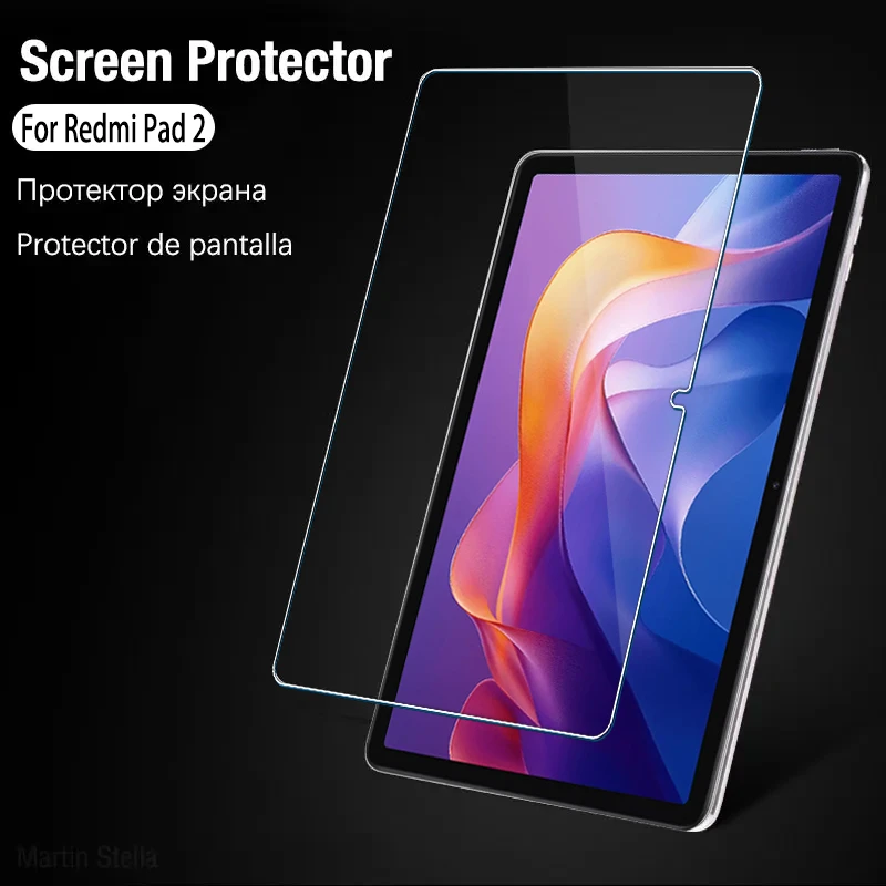 لـ Redmi Pad 2 واقي شاشة من الزجاج المقسى على فيلم Redmi Pad 2 2025 9H
