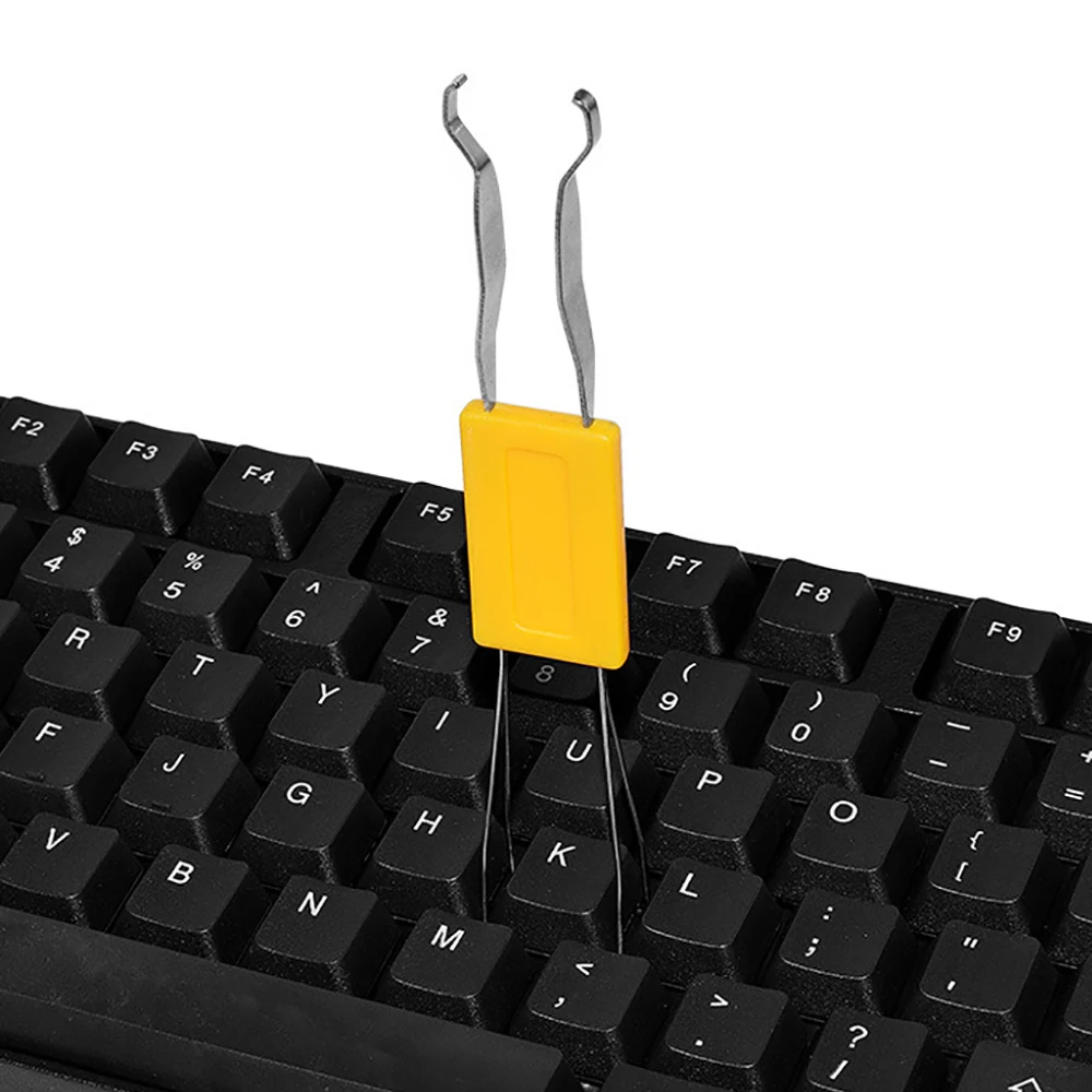 Keycaps Puller Accessories Unloading 2 In 1 For Gaming Keyboard Switches Remover Tool Universal Black Fixing Durable Easy Use