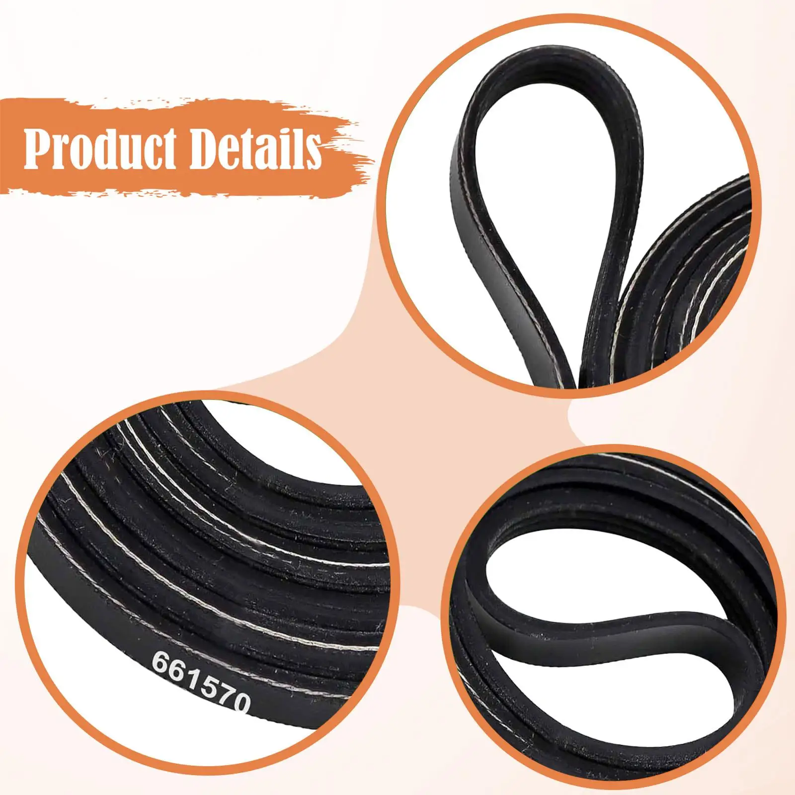 مجفف طبل حزام غرفة الغسيل سهلة التركيب AP5983729 ل #5