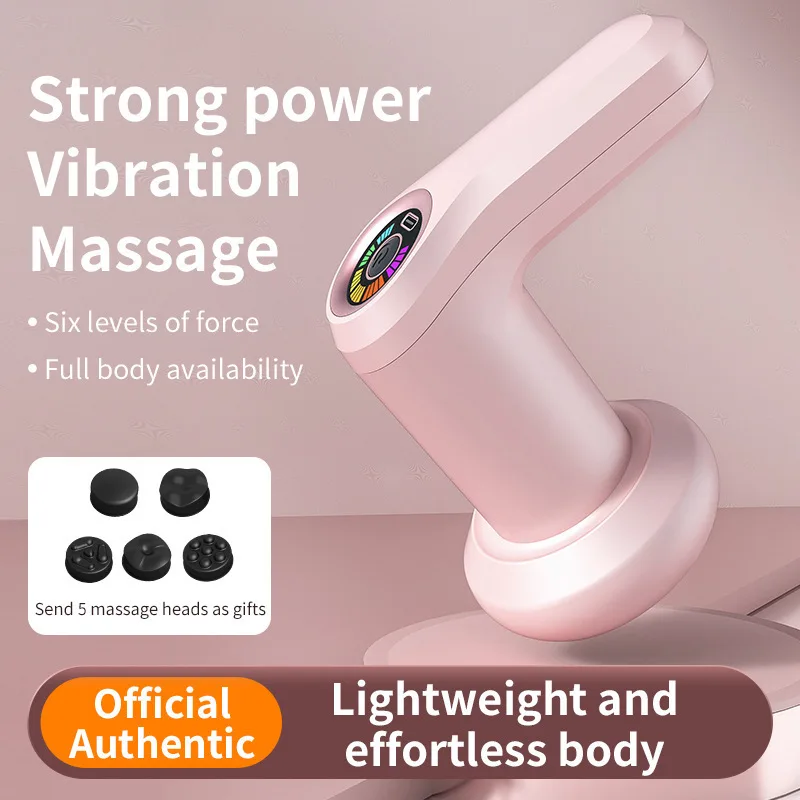 

Body massager home handheld wireless massage hammer neck waist shoulder kneading fascia gun