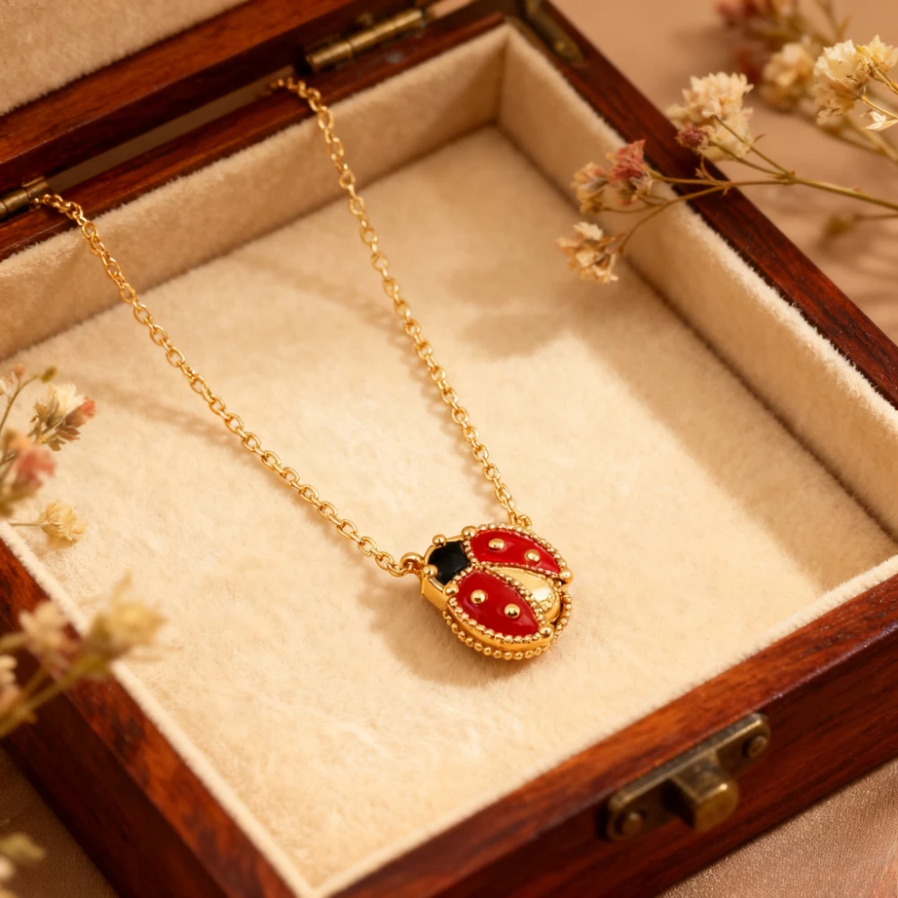 

2025 trendy accessories High - end Lucky Spring Open - air Butterfly Necklace with Vivid Design