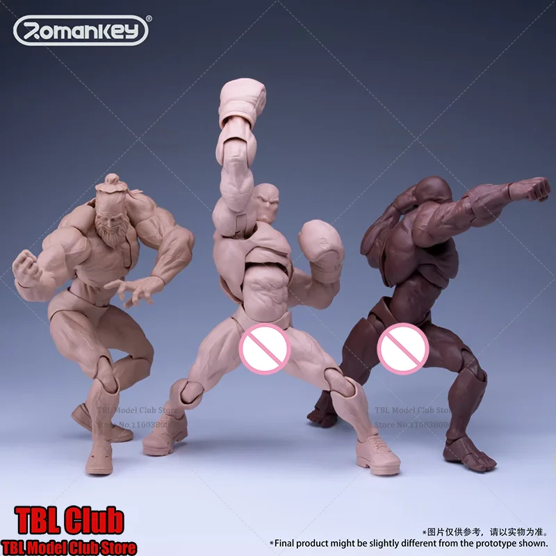 

In Stock Romankey X COWL UMS003 1/12 Scale Broad Shoulder Large Muscular Male Body Fit Height About 18CM Action Figure Soldier