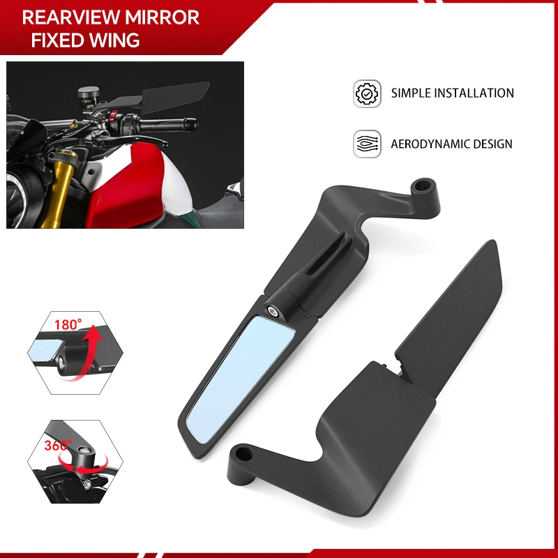 

Motorcycle Accessories For G310R 2021-2022 CE04 2022 Modified Adjustable Rotating Side Mirror Wind Wing Rearview Mirrors g310r
