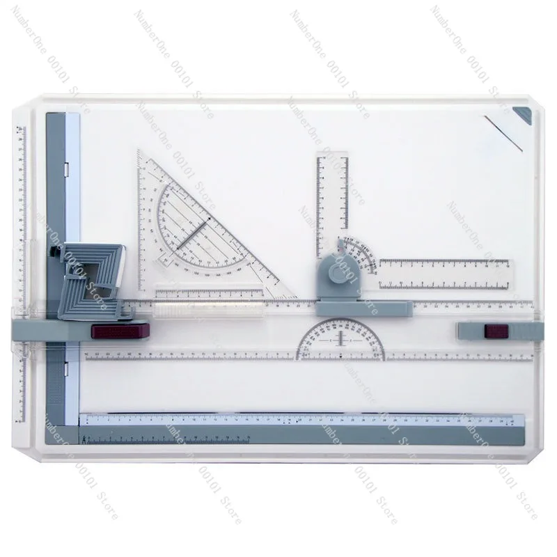 

Neutral A3 Drawing Board T-Square, Mechanical Drawing Tools Set, Architectural Design Drawing Board for Professional Engineers
