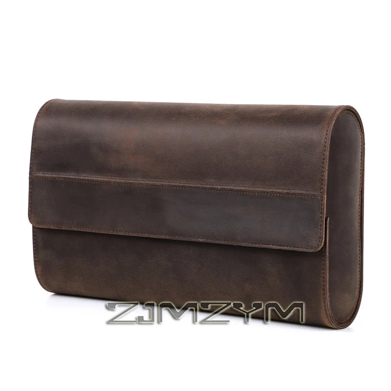For Watch 8 Slots Leather Watch Storage Display Case Watch Boxes Organizer Holder Men Clocks Roll Pouch Exquisite Jewelry Box