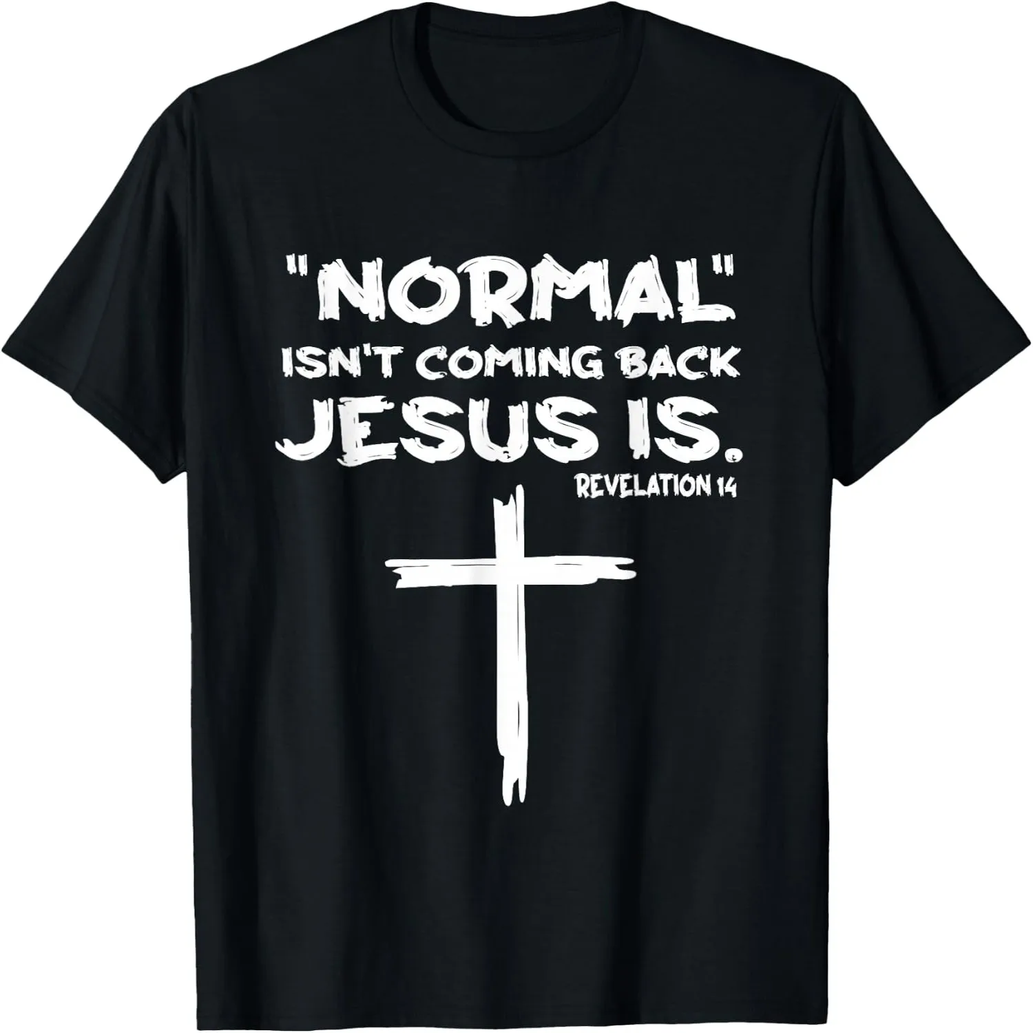 Normal Isn't Coming Back Jesus is T-Shirt Small