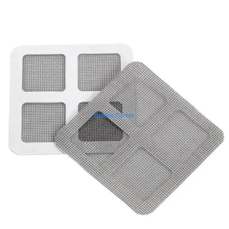 E15D Adhesive Net Mesh Repair Tape Anti Insect Fly Window Screen Repair Patches