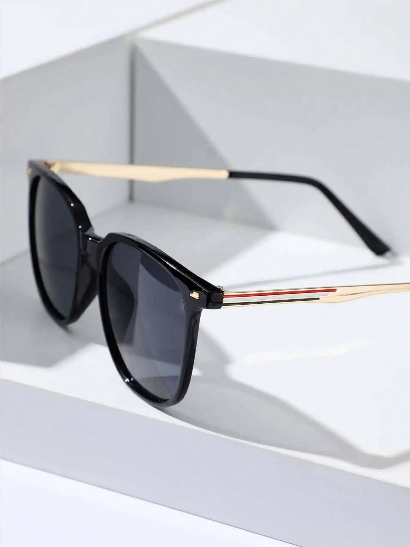 1PC Unisex Square Frame Fashion Sunglasses For Cycling Daily Life Cool Outdoor