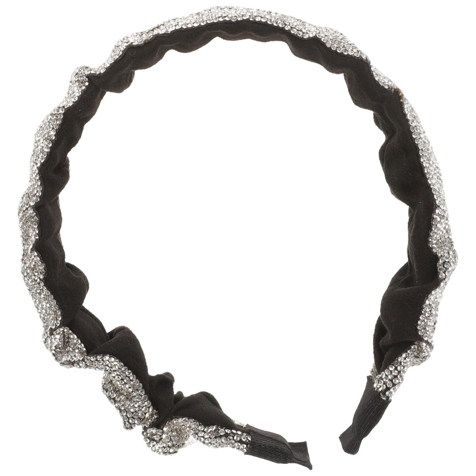 

Wide Brim Rhinestone Headband Women Hair Jewelry Wedding Party Banquet Makeup Headband Shiny Hairband