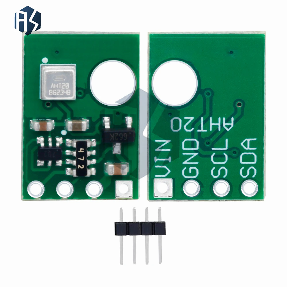 AHT20 I2C Digital Temperature & Humidity Sensor Module  - High-Precision 0.024% RH/0.01℃ Probe with DFN6 Package