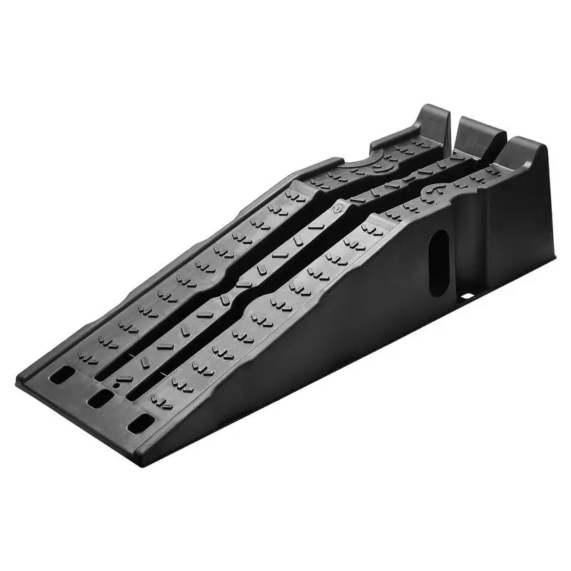 

Car ramps, 2 pcs., 17 cm lifting height, portable car service ramps for garage maintenance, oil changes, and truck repairs, 1814 kg load capacity (per ramp), black