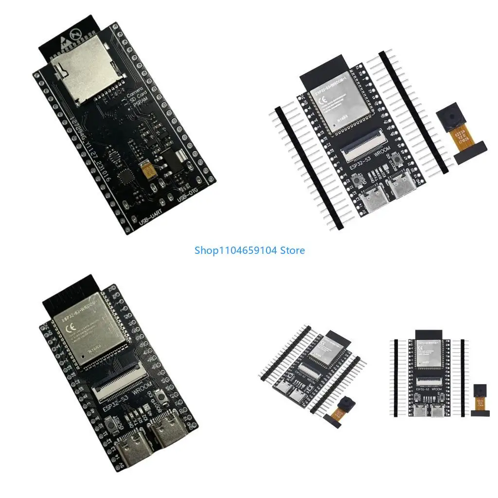 

OV2640 OV5640 ESP32S3 N16R8 Плата разработки камеры Wi-Fi Bluetooth-совместимый модуль камеры
