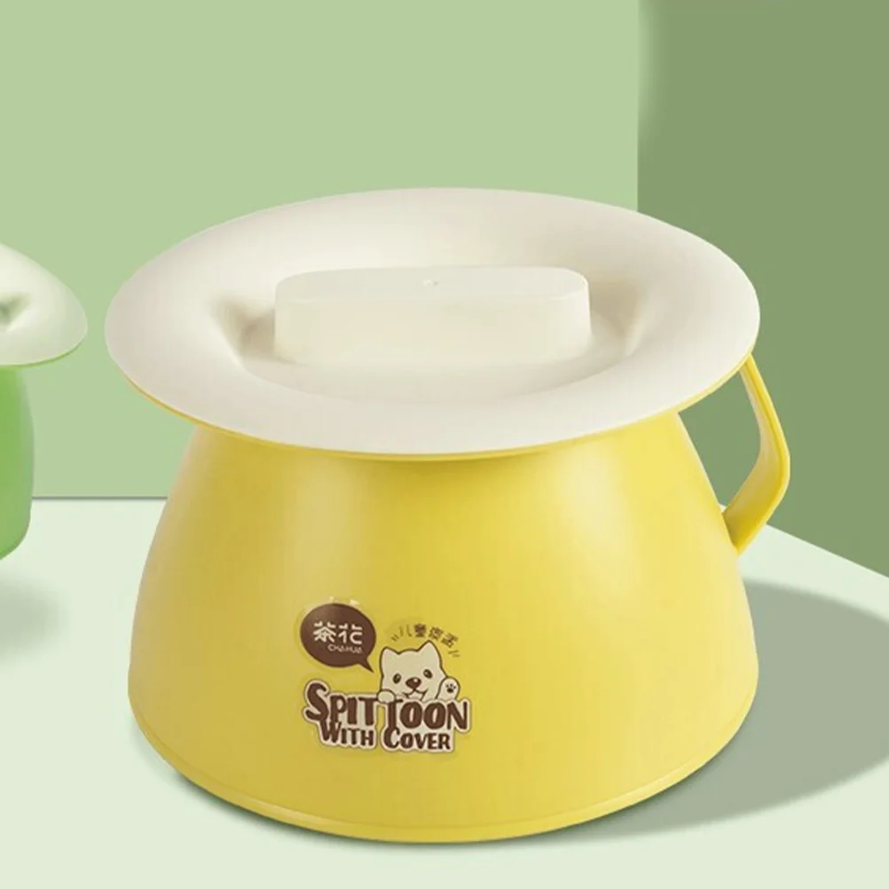 Pee Toilet Bowl Spittoon for The Elder Urine Yellow Plastic Household Bedpan Boy