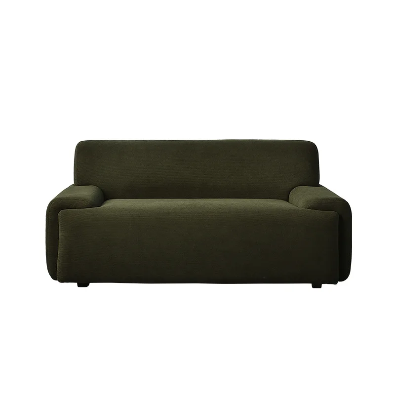

Vintage corduroy ins wind double sofa living room sofa Italian style