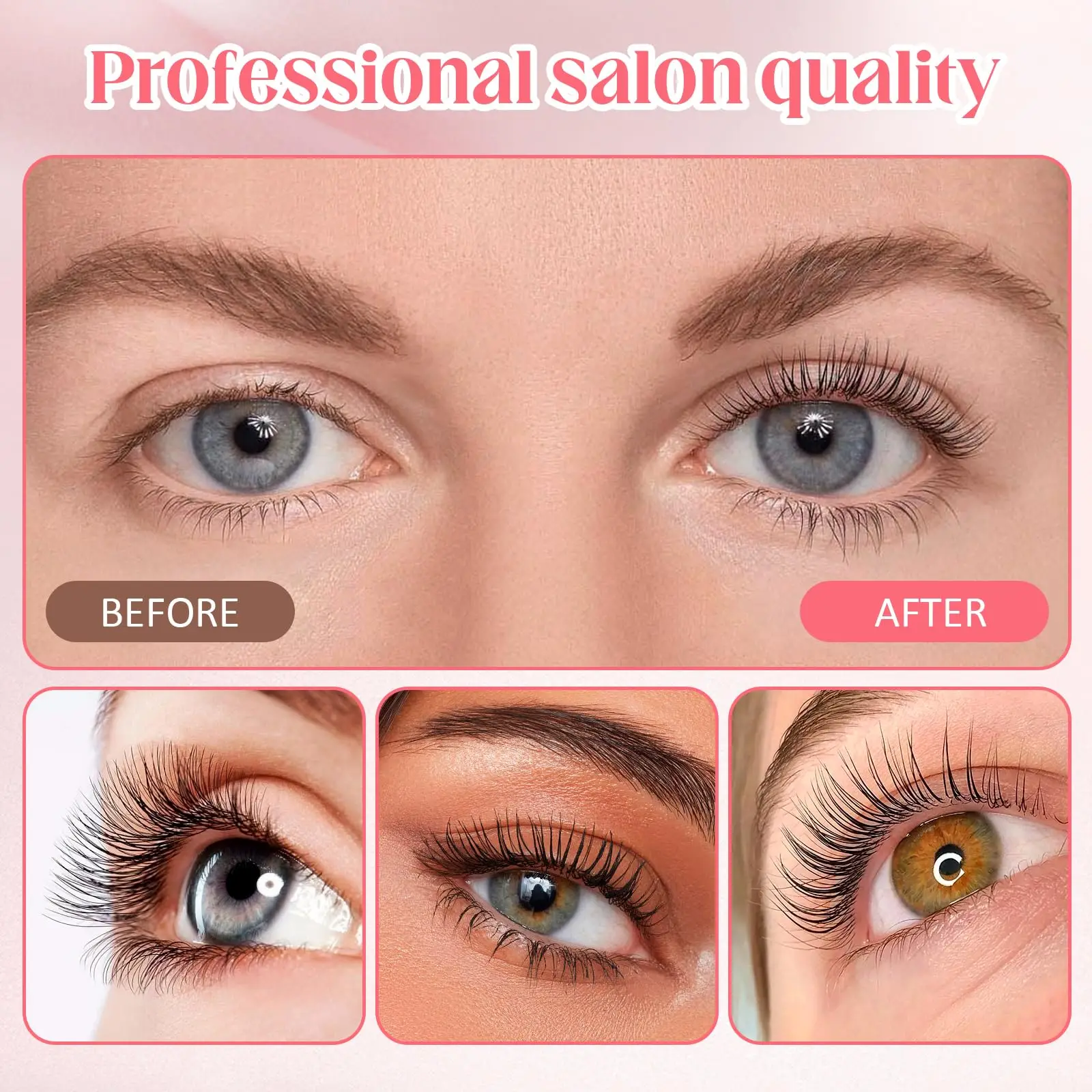 Professional Lash Lift kit Eyelash Perm Brow Lamination Kit,Semi Permanent Curling Perm Wave