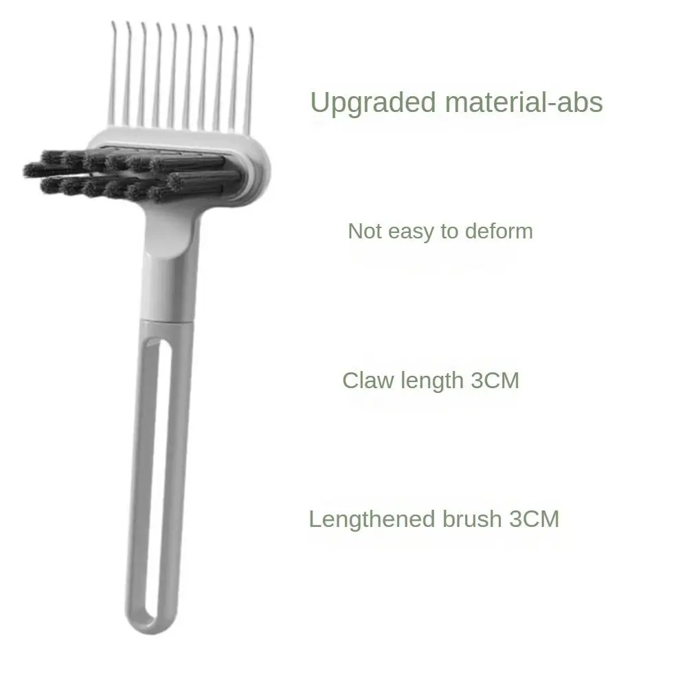 6PCS Comb Cleaning Brush Cleaning Brush Brush Curls Of Hair Dandruff Wood Comb Clean Claws Abs Cleaning Brush Cleaning Tool