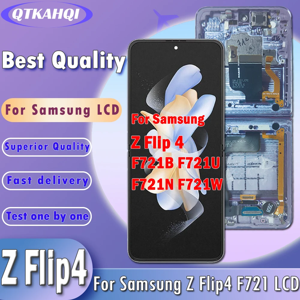 شاشة LCD 6.7 بوصة لجهاز Samsung Z Flip 4 – تقييم شامل ونصائح عملية لاستبدال الشاشة بسهولة