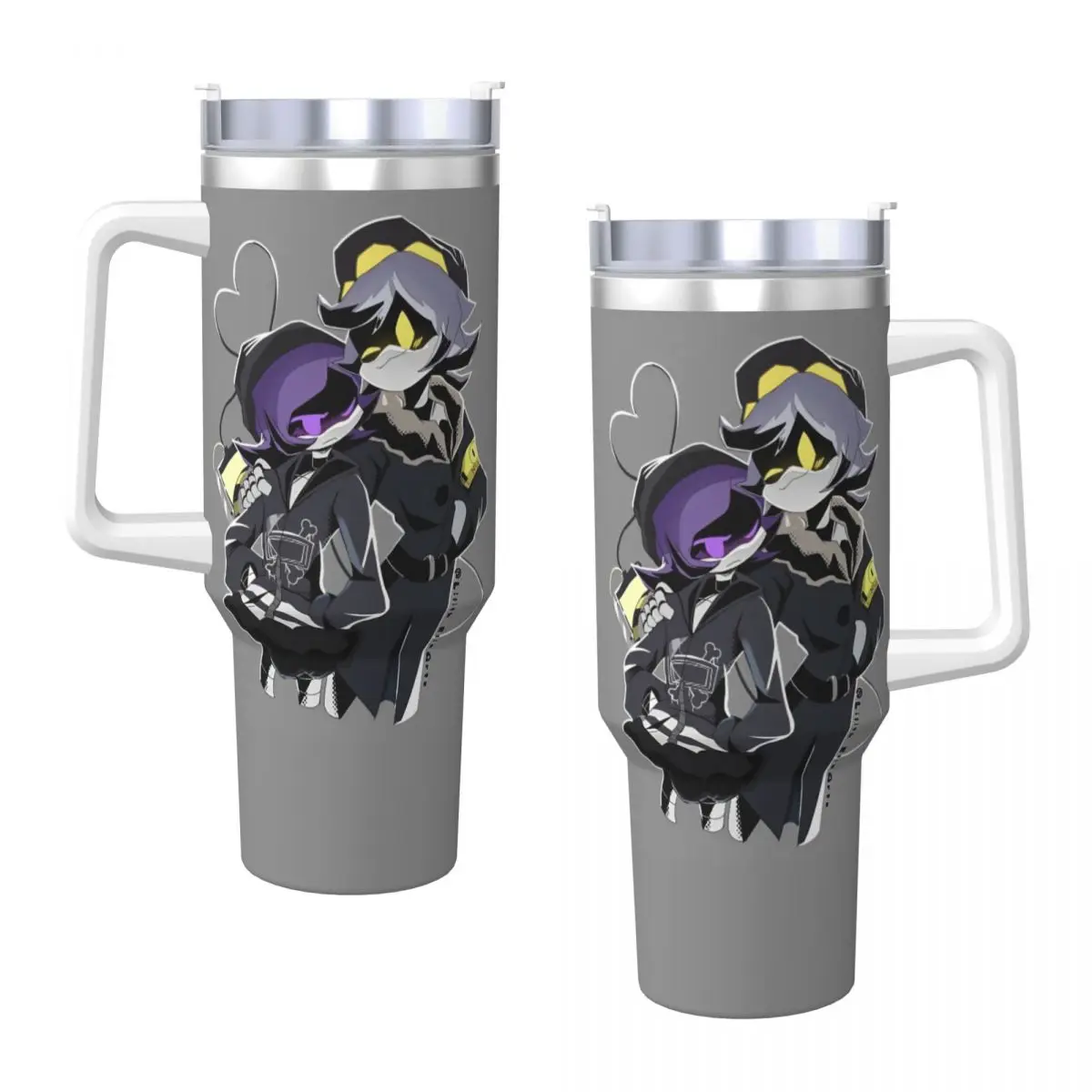 

Murder Drones Tumbler Hot Drinks Water Bottle Leakproof Stainless Steel Thermal Cups Custom Travel Car Mugs