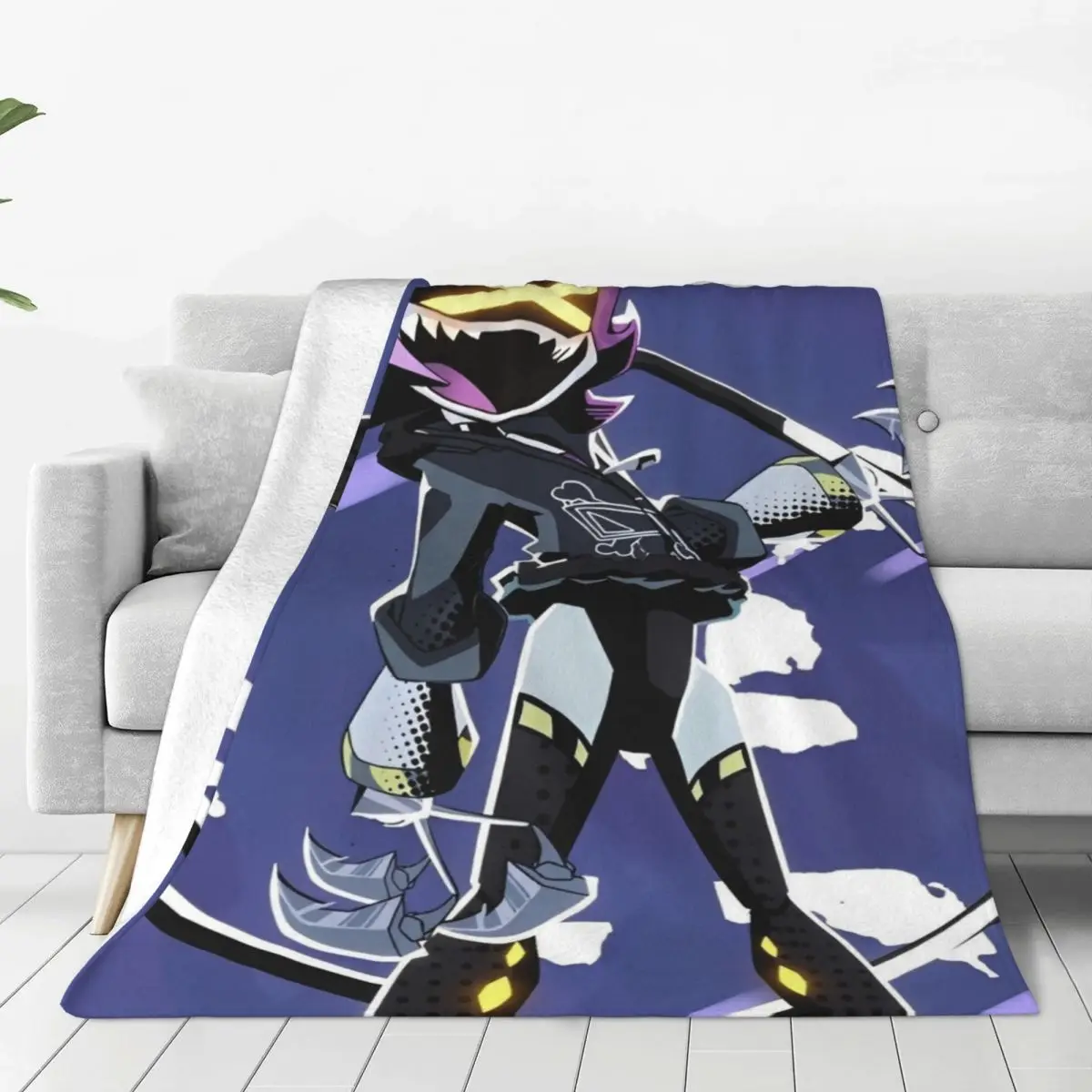 Robot Murder Drones V Uzi Blanket Quality Super Warm Throw Blanket Spring Travel Office Home Decor Comfortable Bedspread