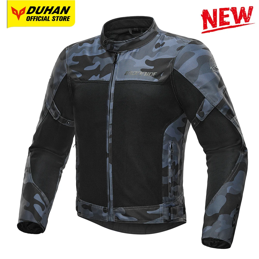 

Anti Drop Motorcycle Jacket Summer Motorbike Riding Jacket Breathable Mesh Motorbike Jacket Removable Protective Equipment