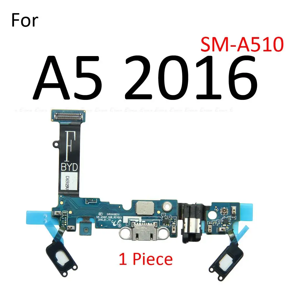 Charger USB Dock Charging Dock Port Board With Mic Microphone Flex Cable For Samsung Galaxy A9 Pro A8 Star A7 2018 A5 A3 2016