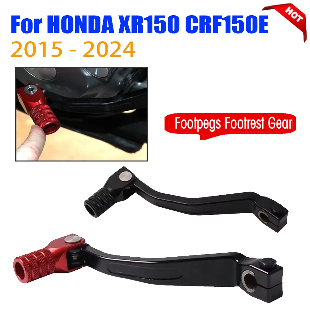 Motorcycle Footpegs Footrest Gear Shift Lever Rear Brake Pedal Lever Lowering Links For HONDA XR150 XR 150 CRF150 CRF 150