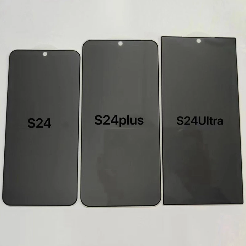 

1 шт. Защитное стекло для Samsung Galaxy S24 Ultra S26 Plus с функцией разблокировки по отпечатку пальца, антишпионское, для S26 Ultra