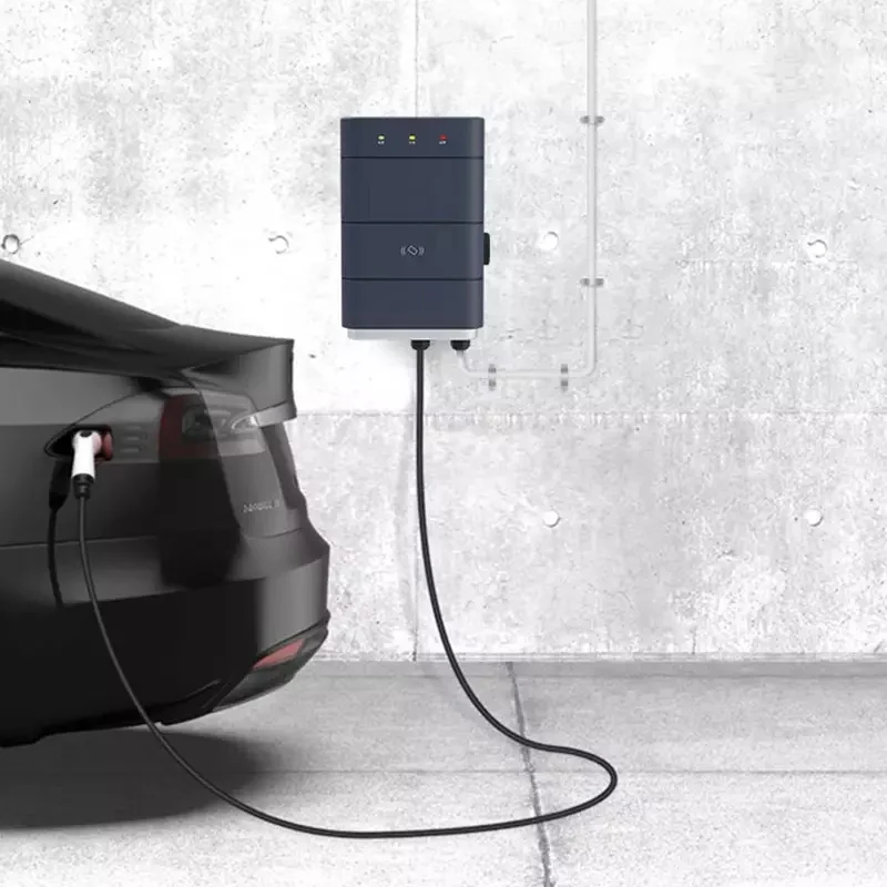 240v Wall Box 7kw Manufacture Box Enclosure Wall Box Charger Ev 11kw 400v 11kw Evse Type 2 Ev Charger Electric Vehicle