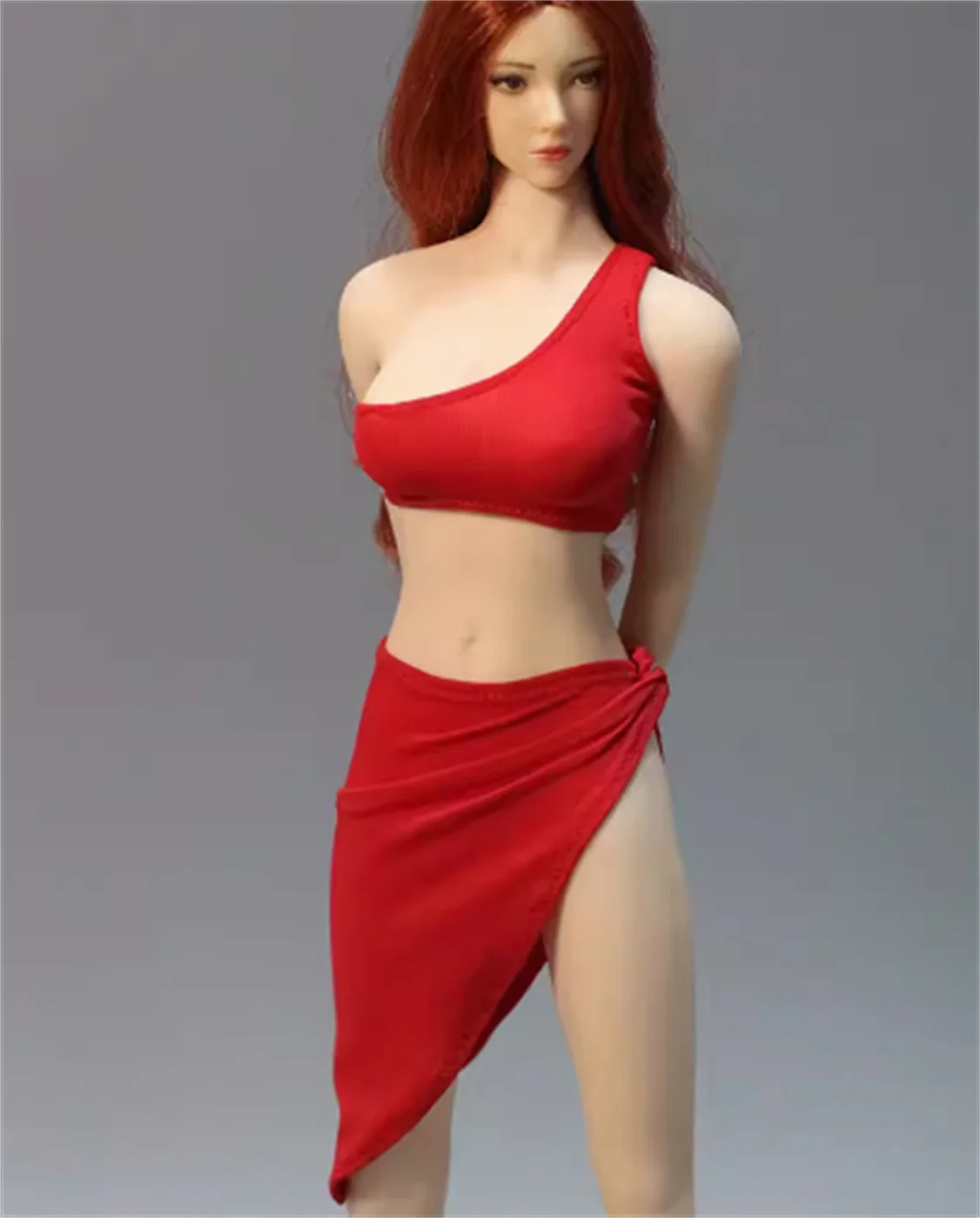 1/6 Vrouwelijke Soldaat Top + Korte Rok Kleding een schouder Fit 12Inch Tbleague Pak body Action Figure aanpassen