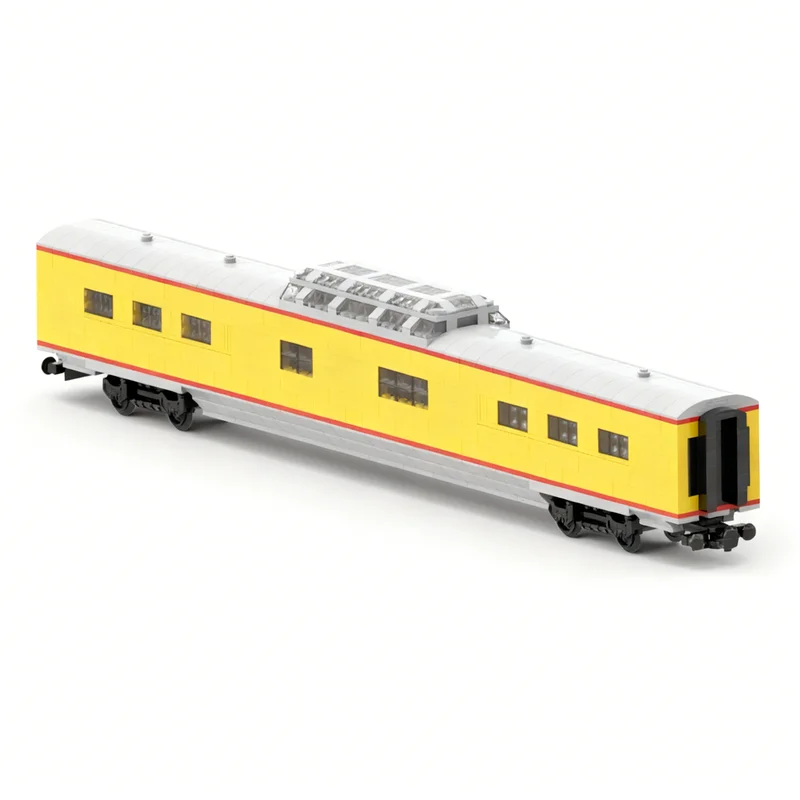 988-teiliges MOC Union Pacific Kuppelwagen-Modell Bausteine Architektur-Lernspielzeug Ideen-Bausteine Weihnachtsgeschenke für Kinder