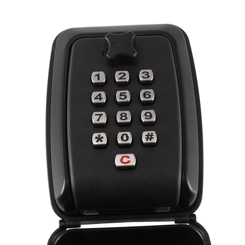 مقاوم للماء مضاد للسرقة كلمة المرور صندوق المفاتيح الحائط صندوق كلمة المرور قفل صندوق تخزين المفاتيح في الهواء الطلق