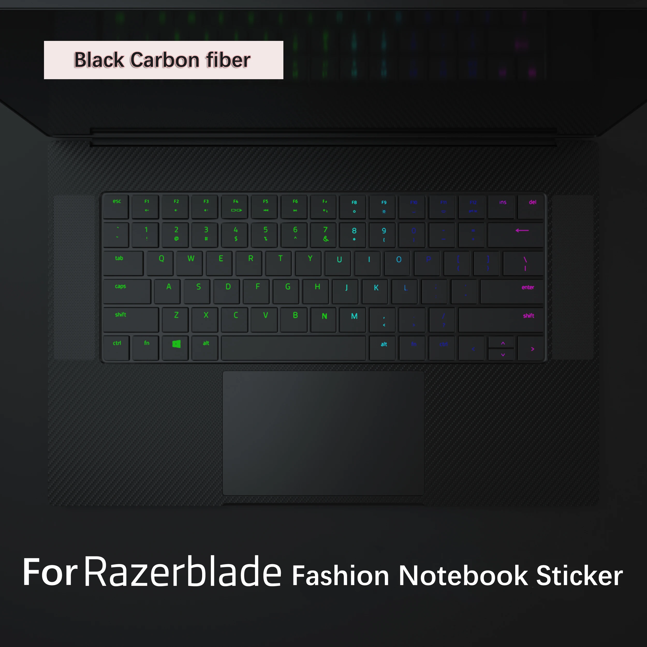 Pre-cut 1xTop+1xPalmrest+1xBottom Skin Sticker Cover Film For Razer Blade 13 14 RZ09-035 Blade14 RZ09-0427 RZ09-0530 Notebook PC