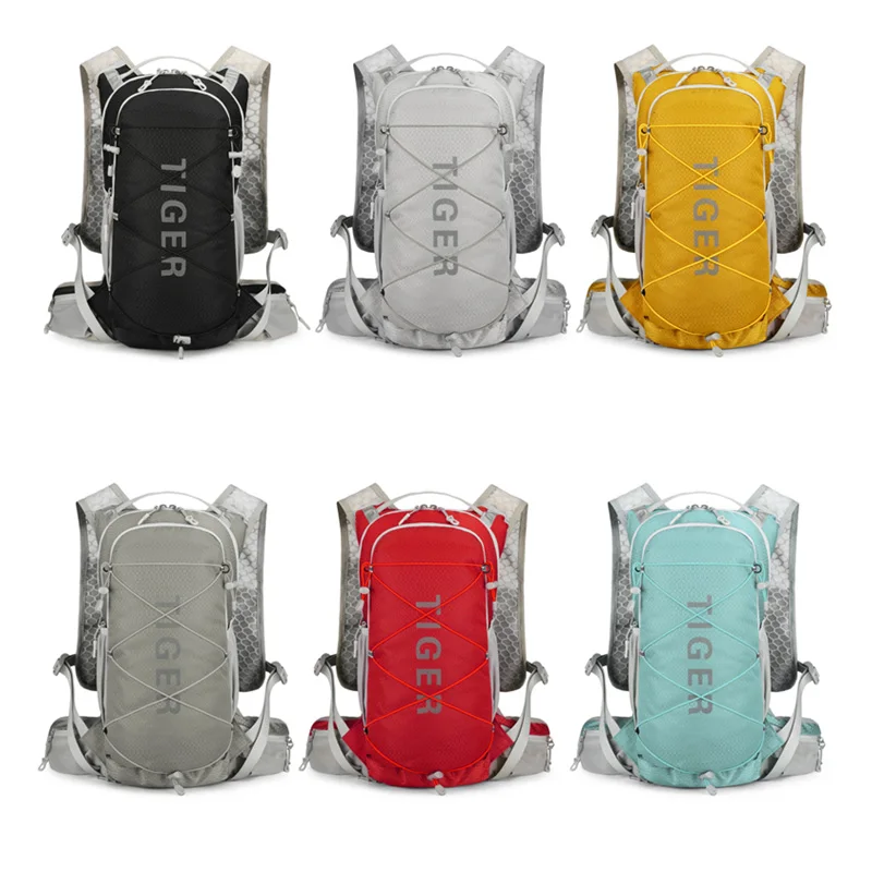 حقيبة ظهر أنيقة وخفيفة الوزن للجنسين ذات سعة كبيرة للمشي لمسافات طويلة في الهواء الطلق، حقيبة ظهر لركوب الدراجات، حقيبة ظهر محايدة متعددة الوظائف للسفر #6