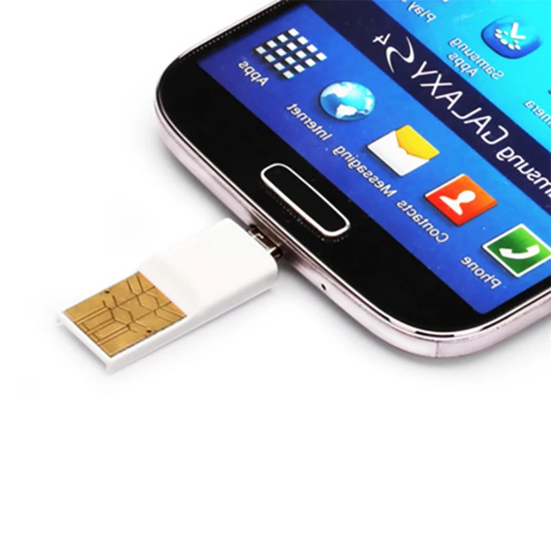 Устройство для чтения Micro SD карт памяти USB Type C OTG