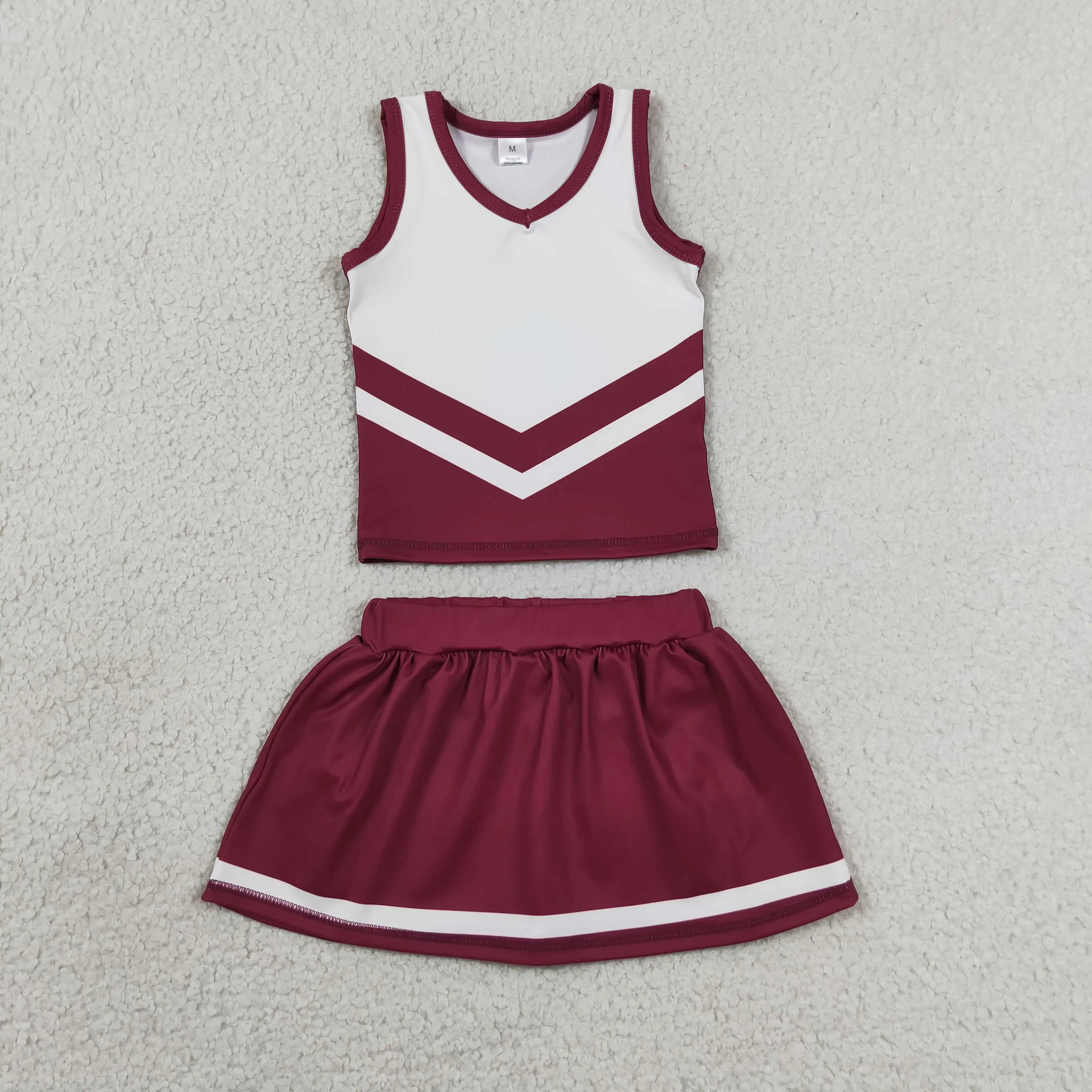 Baby Yoga Clothing - ベビーガールヨガアクティブウェア幼児用ノースリーブシャツスカートショーツキッズスコートガールズセットアスレチックサマー服卸売