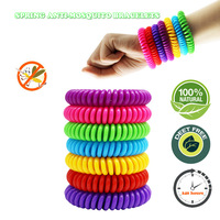 1pcs Portable Color Anti-Mosquito Wristband Insect Bees Mosquitoes Repellent Bracelet For Home Outdoor Hiking Camp Pest Control