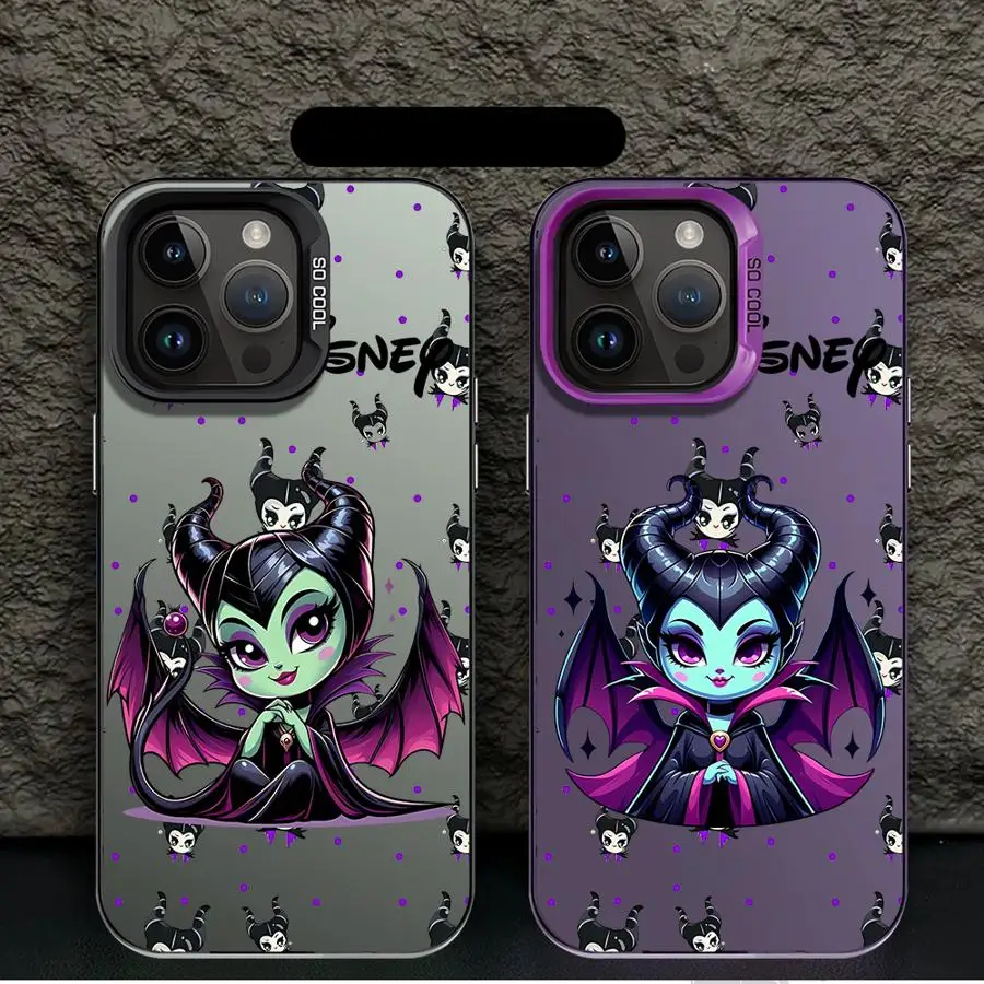 Disney Poison Queen Wish Phone Case For Apple iPhone 16 15 Pro Max 16 Pro 14 Pro 13 12 11 Pro Max 14 Plus Mobile fanda Cases