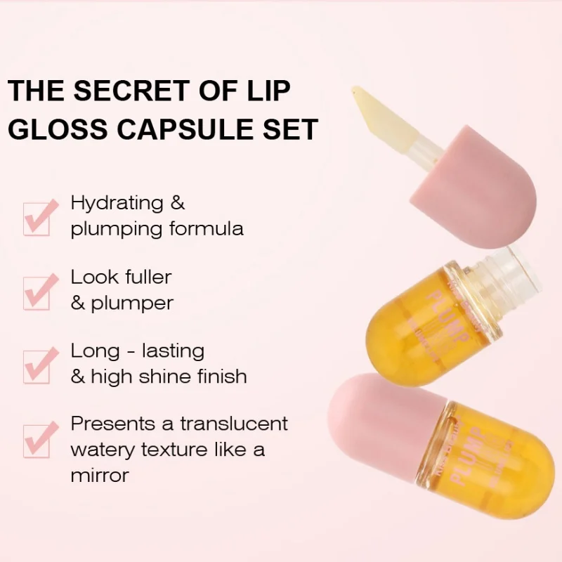 Long Lasting Lip Plumper Oil Instant Lip Sleeping Mask Lip Serum Collagen Lips Volume Increases Lip Oil Gloss Sexy Cosmetic