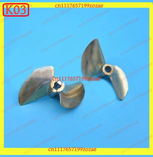 LK k3 1PCS Two-Blade Brass Propeller Pitch 1.4, RC Boat Ship Model Copper Paddle Replacement Parts