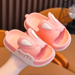 Summer Children's Slippers Girls' Non-Slip Soft Bottom Parent-Child Cute Boy Big Middle Children Baby Bath Sandals