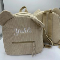 Custom Teddy Bear Backpack with Embroidered Name Kids' School Backpack, Personalized Boys & Girls Children's Day Party Gifts