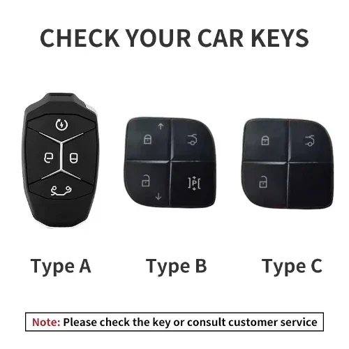 Leather Car Remote Key Case Cover For LYNK&CO 08 2022 2023 2024 LYNK CO 08 for LYNKCO 01 02 03 05 06 09 Protector Fob Keychain